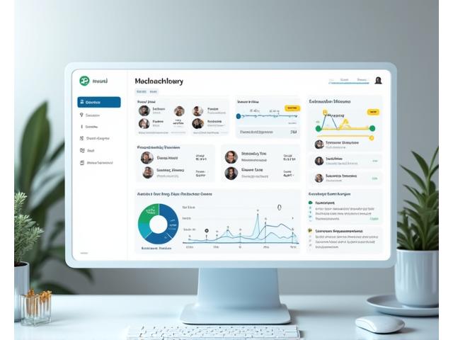 Dashboard illustrating community engagement with member count, active discussions, and recent posts for Portland wellness community.