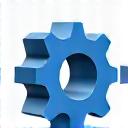 Illustration of two gears interlocking, symbolizing service providers and their limited data access.