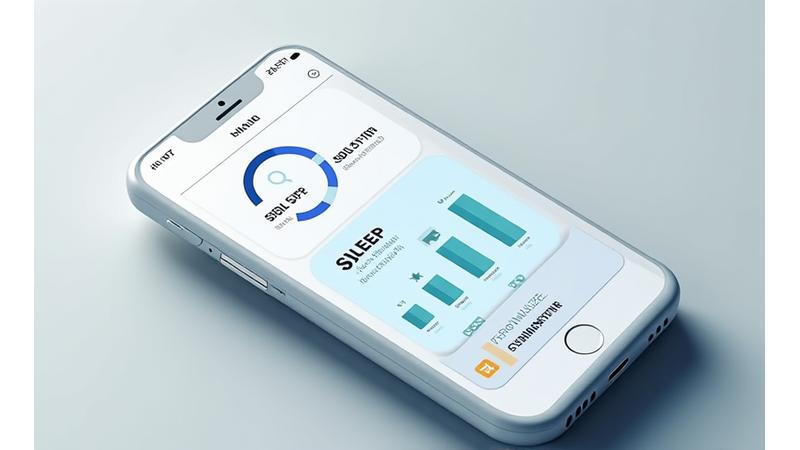 Mobile app screenshot showing a personalized wellness dashboard with charts and progress indicators.
